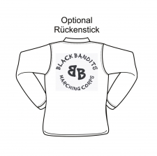 BLACK BANDITS - zip-sweatshirt