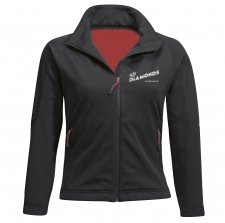 The Diamonds - women-softshell-jacke