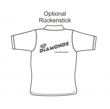 The Diamonds - polo / top