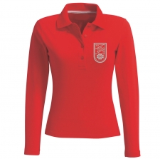 Preview: TV Trais-Horloff - women-longsleeve-polo / stretch