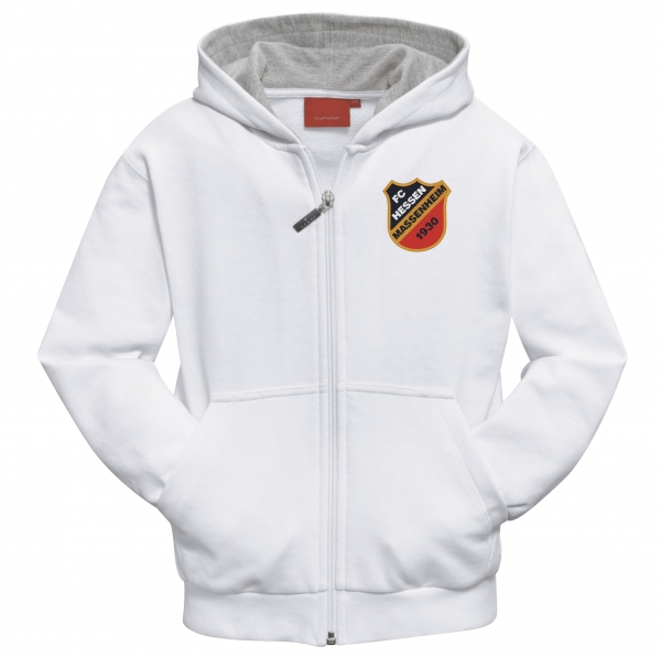 FC Hessen Massenheim - kids-kapuzen-jacke / contrast