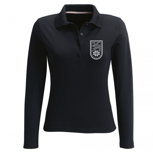 TV Trais-Horloff - women-longsleeve-polo / stretch